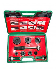 Juego Sacabocados Manual 1/2" - 2" - CC-60 - Zaag