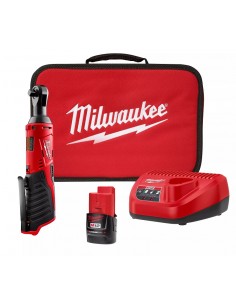 Kit Ratchet M12 3/8" + Batería + Cargador - 2457-21 -...