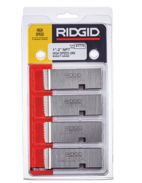 Juego De Dados Para Roscadora NPT 1" - 2" - 47770 - Ridgid