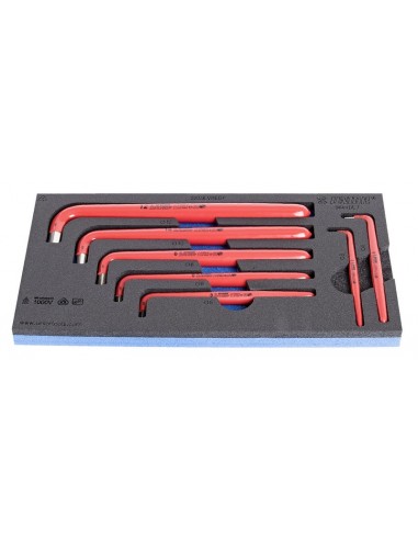 Juego Llaves Bristol Aisladas 1000 V 3 mm - 12 mm - 621798 - Unior