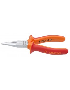 Alicate Punta Semiredonda Aislado - 610435 - Unior
