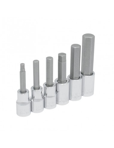 Juego De Copas Punta Hexagonal 6 Piezas (6 mm - 17 mm) - 5441M - Urrea
