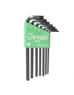 Juego De Llaves Torx Larga Tipo L 7 Piezas - 4972TL - Urrea