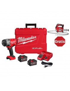 Kit Llave De Impacto 1/2" + Engrasadora - Milwaukee