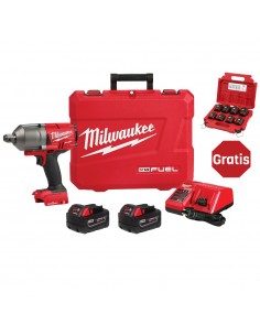 Kit Llave De Impacto 3/4" + Juego De Copas - Milwaukee
