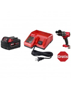 Kit Cargador De Batería + Taladro - Milwaukee