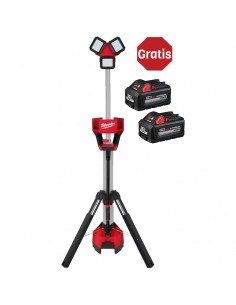 Kit Torre De Iluminación + Baterías - Milwaukee