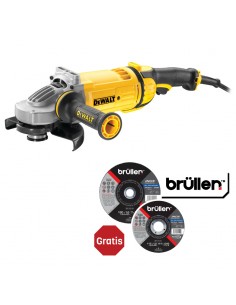 Kit Pulidora 7” 180MM 2400W DWE4557-B3 + 5 Discos de...