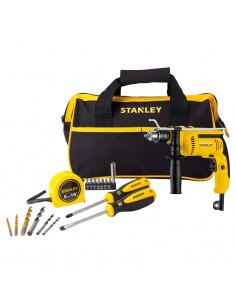 Kit taladro percutor ½” 700W + set de herramientas...