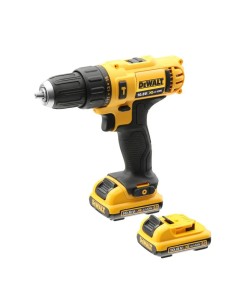 Taladro Percutor 12V Dewalt DCD716D2 Compacto Profesional