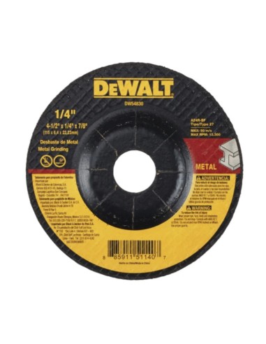 DEWALT DW54830 Disco Abrasivo Metal...