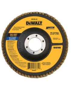 DEWALT DW8308-BR Disco Flap Tipo 29 4-1/2" x 7/8" Grano Z60