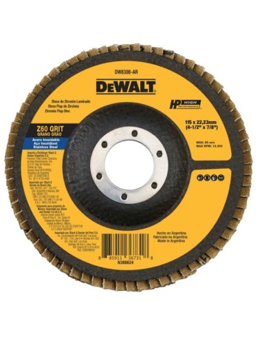 DEWALT DW8308-BR Disco Flap Tipo 29...