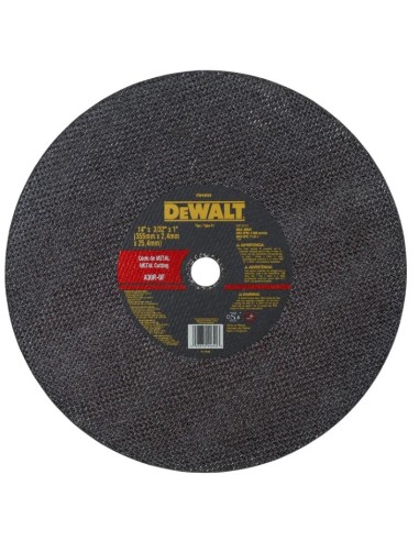DEWALT DW44640 Disco Abrasivo 14" x...