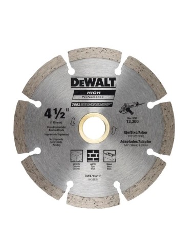 DEWALT DW47452HP Disco Diamantado...