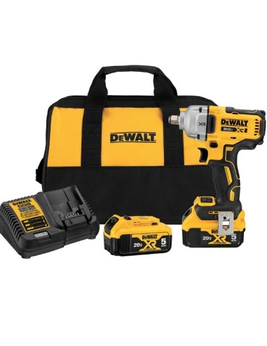 DEWALT DCF891P2 Llave Impacto 1/2"...