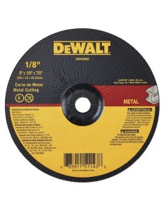 DEWALT DW54860 Disco Abrasivo 9" x 1/8" x 7/8" Corte...