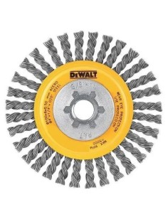 DEWALT DW4937 Grata Copa Entorchada 6" x 5/8" Industrial...