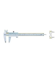 Mitutoyo 530-118 Pie de Rey 8 Pulgadas 200mm Vernier 0.02mm