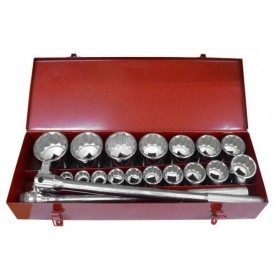 Juego de copas 21 piezas 3/4 pulgadas / 87-557 Stanley