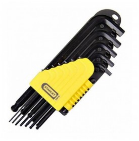 Juego de Llaves Hexagonales Largas / 69-257 Stanley