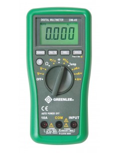 Multímetro Digital 10 Amp - DM45 - Greenlee