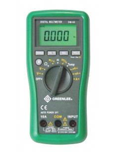 Multímetro Digital AC/DC 1000 V - DM65 - Greenlee