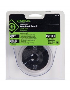Punzón Redondo Slug-Buster 1/2" - 721-1/2 - Greenlee 2